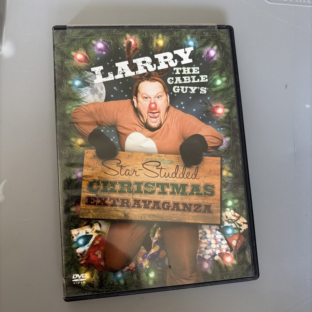 Larry The Cable Guys Star Studded Christmas Extravaganza DVD 2008